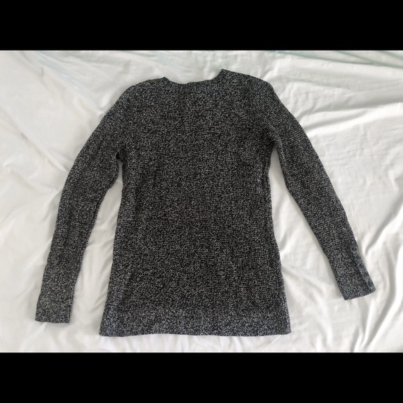 LOFT Knit Sweater with button detail sleeve - Picture 4 of 4